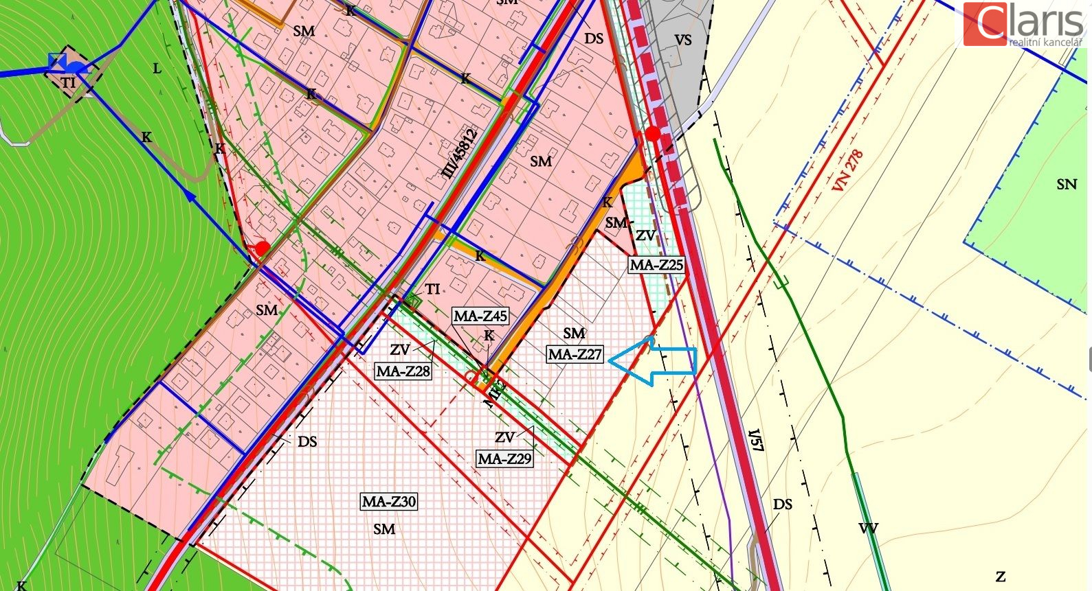 Prodej stavebních pozemků Město Albrechtice - obrázek č.9